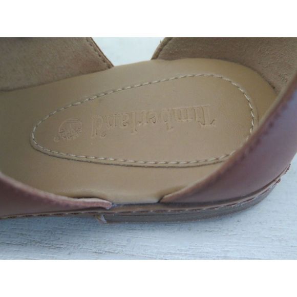 Timberland A25CF Women's Sz 7 Olive Green Cherrybrook Ankle Strap Sandals - Picture 10 of 12